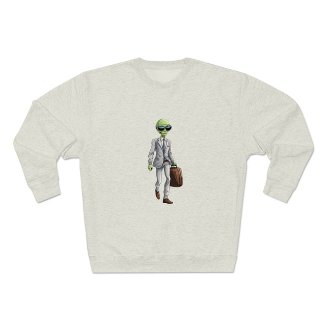 Galactic 9-to-5: The Cosmic Con Person Premium Sweatshirt