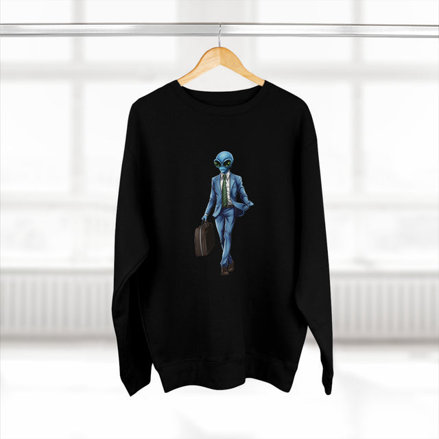 Galactic 9-to-5: Interstellar Scientist Premium Sweatshirt