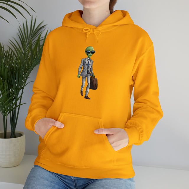 Galactic 9 to 5: The Cosmic Con Person Hoodie