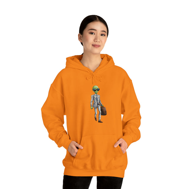 Galactic 9 to 5: The Cosmic Con Person Hoodie