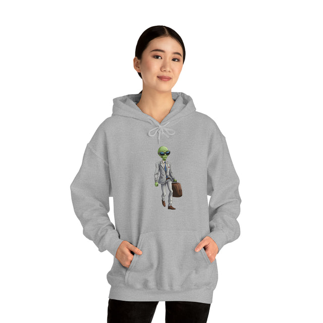 Galactic 9 to 5: The Cosmic Con Person Hoodie