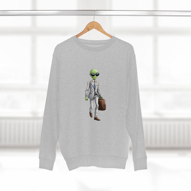 Galactic 9-to-5: The Cosmic Con Person Premium Sweatshirt