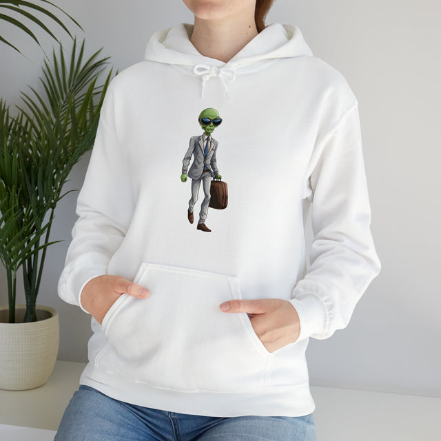 Galactic 9 to 5: The Cosmic Con Person Hoodie