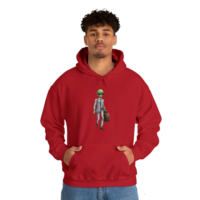 Galactic 9 to 5: The Cosmic Con Person Hoodie