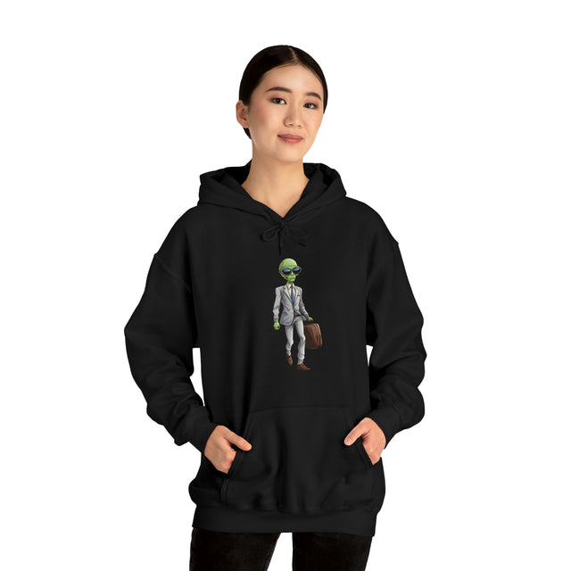 Galactic 9 to 5: The Cosmic Con Person Hoodie