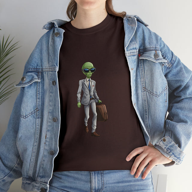 Galactic 9 to 5: Cosmic Con Person Tee