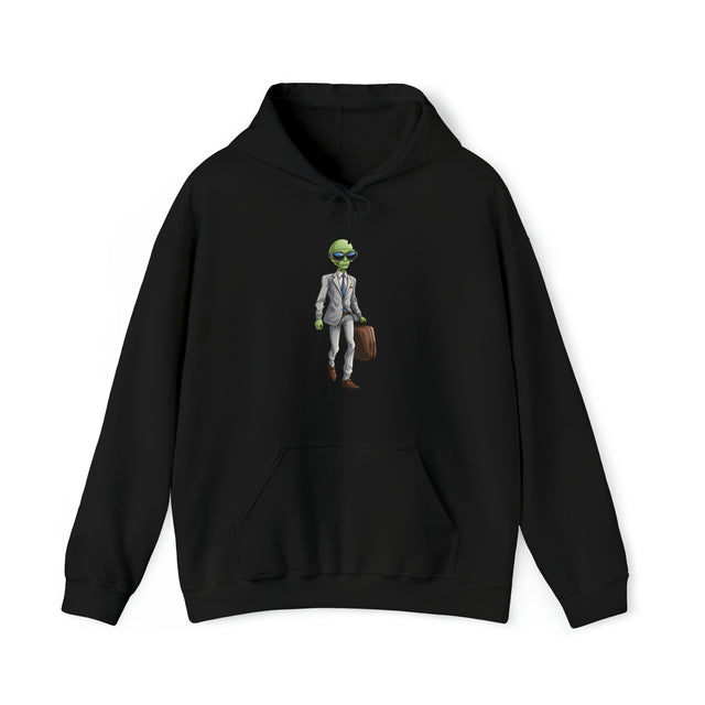 Galactic 9 to 5: The Cosmic Con Person Hoodie