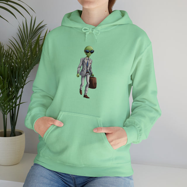 Galactic 9 to 5: The Cosmic Con Person Hoodie