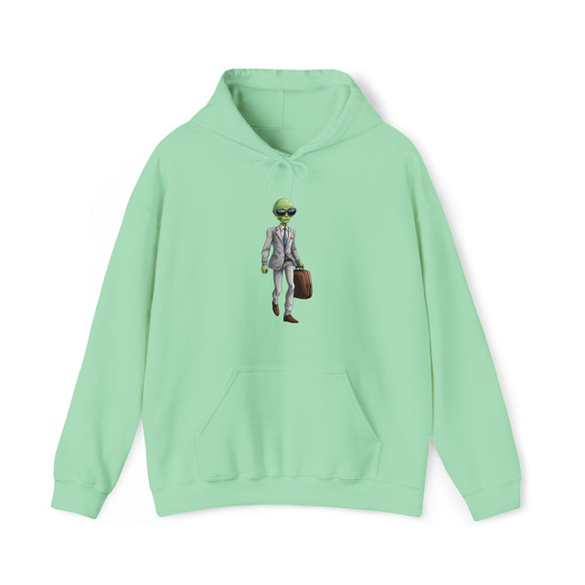 Galactic 9 to 5: The Cosmic Con Person Hoodie