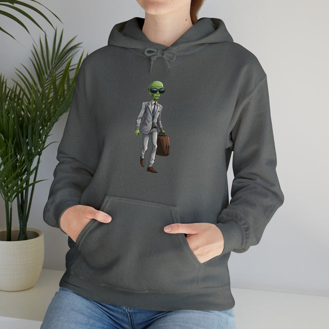 Galactic 9 to 5: The Cosmic Con Person Hoodie