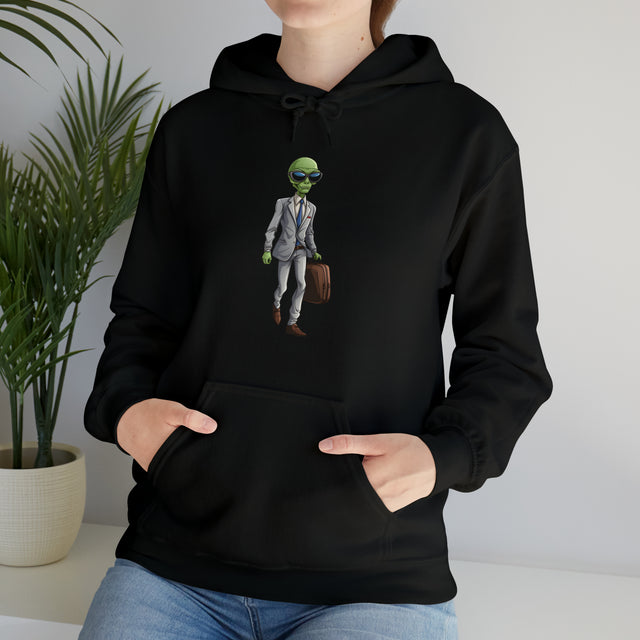 Galactic 9 to 5: The Cosmic Con Person Hoodie