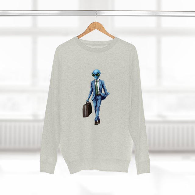 Galactic 9-to-5: Interstellar Scientist Premium Sweatshirt