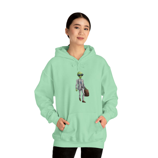 Galactic 9 to 5: The Cosmic Con Person Hoodie