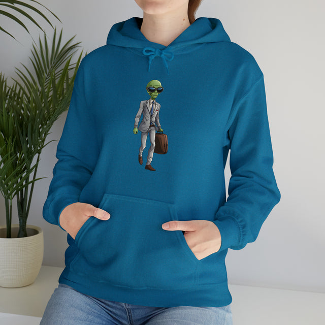 Galactic 9 to 5: The Cosmic Con Person Hoodie