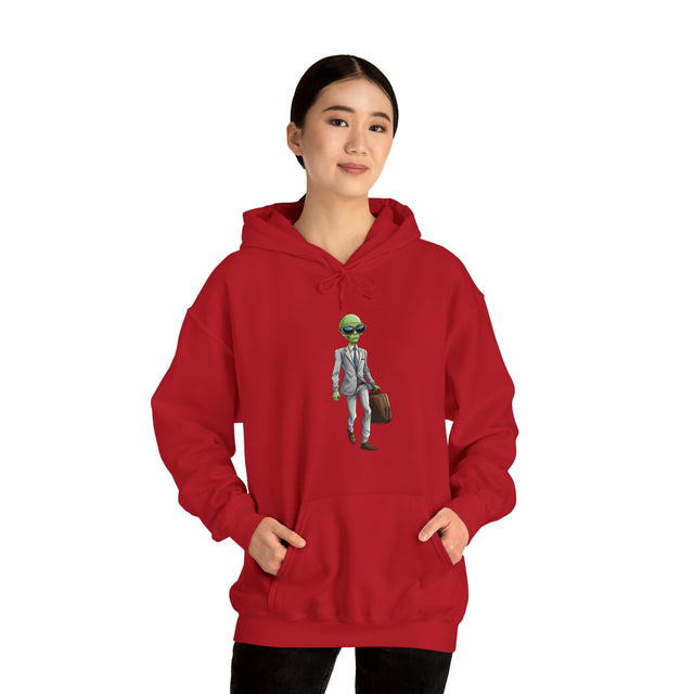 Galactic 9 to 5: The Cosmic Con Person Hoodie