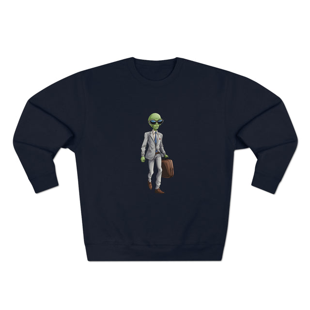 Galactic 9-to-5: The Cosmic Con Person Premium Sweatshirt