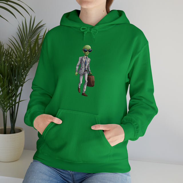 Galactic 9 to 5: The Cosmic Con Person Hoodie