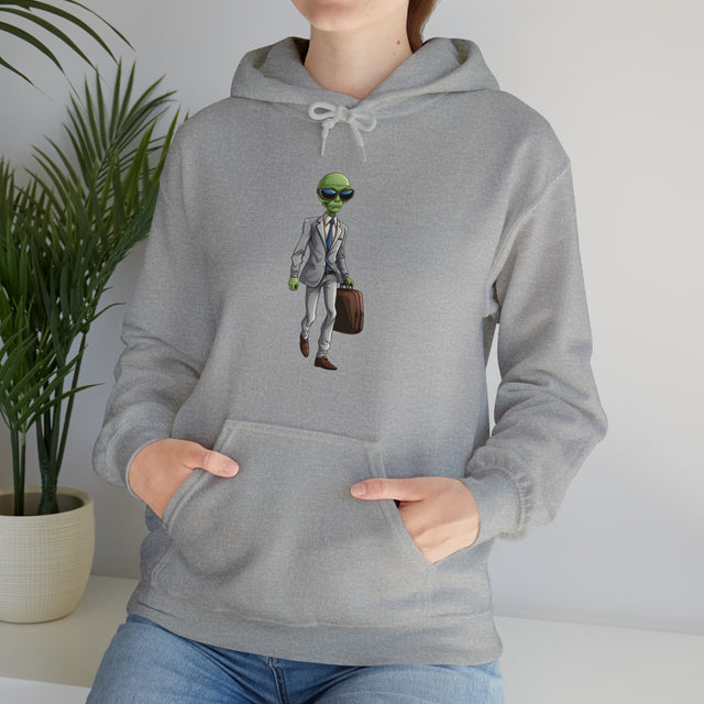 Galactic 9 to 5: The Cosmic Con Person Hoodie