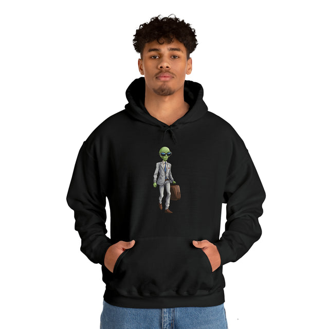 Galactic 9 to 5: The Cosmic Con Person Hoodie