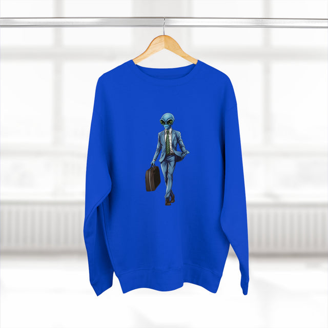 Galactic 9-to-5: Interstellar Scientist Premium Sweatshirt