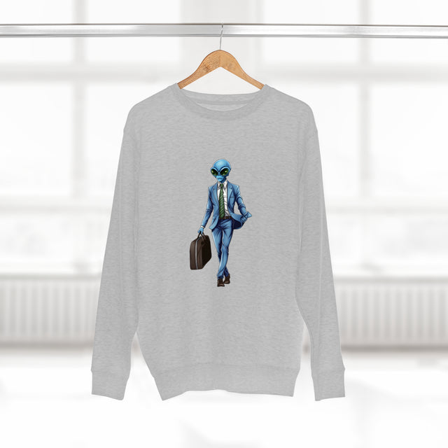 Galactic 9-to-5: Interstellar Scientist Premium Sweatshirt