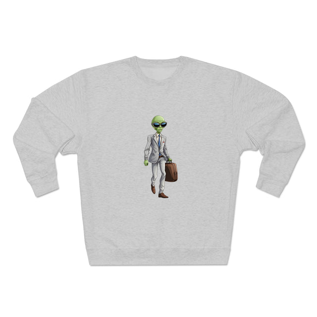 Galactic 9-to-5: The Cosmic Con Person Premium Sweatshirt