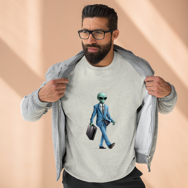 Galactic 9-to-5: The Astro Exec Premium Sweatshirt