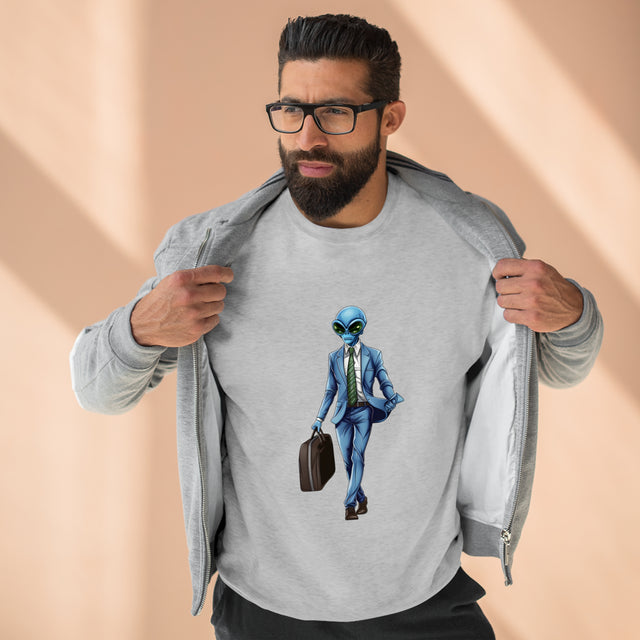 Galactic 9-to-5: Interstellar Scientist Premium Sweatshirt