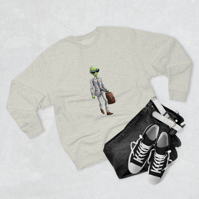 Galactic 9-to-5: The Cosmic Con Person Premium Sweatshirt