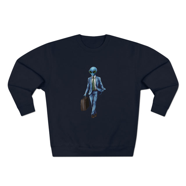 Galactic 9-to-5: Interstellar Scientist Premium Sweatshirt