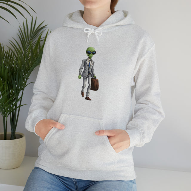 Galactic 9 to 5: The Cosmic Con Person Hoodie