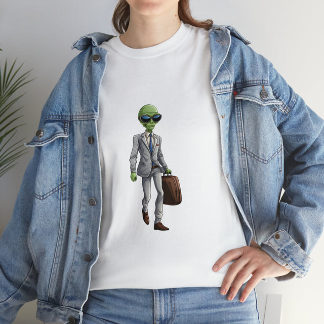 Galactic 9 to 5: Cosmic Con Person Tee