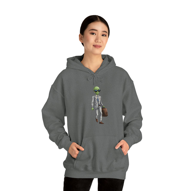 Galactic 9 to 5: The Cosmic Con Person Hoodie