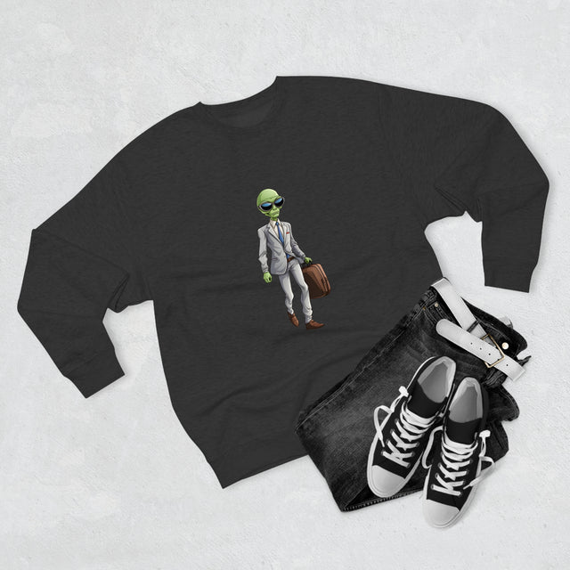 Galactic 9-to-5: The Cosmic Con Person Premium Sweatshirt