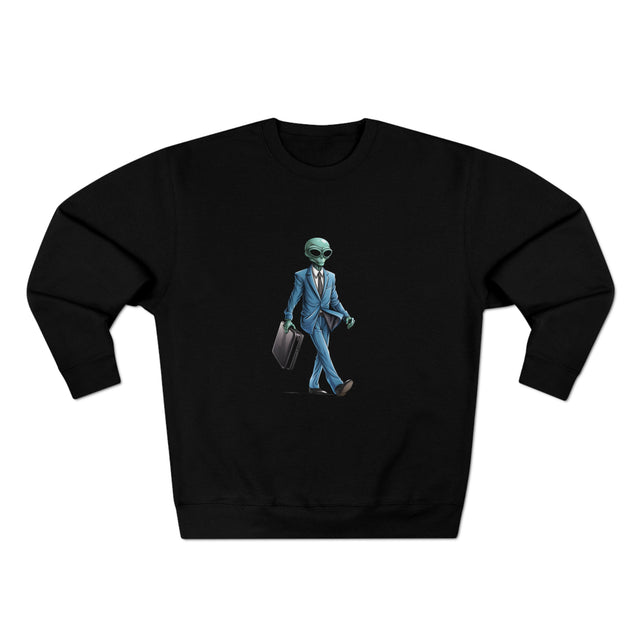 Galactic 9-to-5: The Astro Exec Premium Sweatshirt