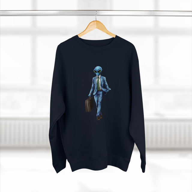 Galactic 9-to-5: Interstellar Scientist Premium Sweatshirt