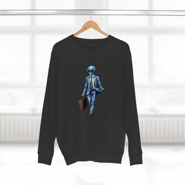 Galactic 9-to-5: Interstellar Scientist Premium Sweatshirt