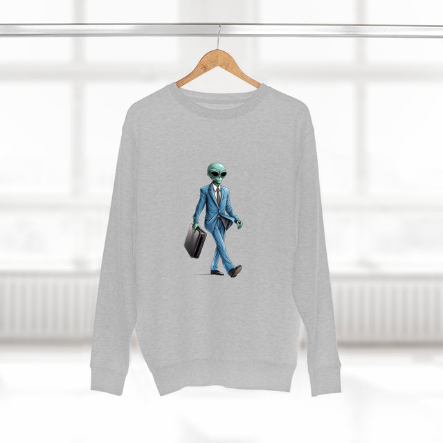 Galactic 9-to-5: The Astro Exec Premium Sweatshirt