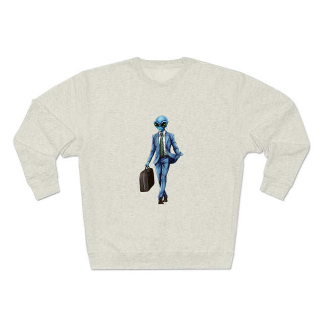 Galactic 9-to-5: Interstellar Scientist Premium Sweatshirt