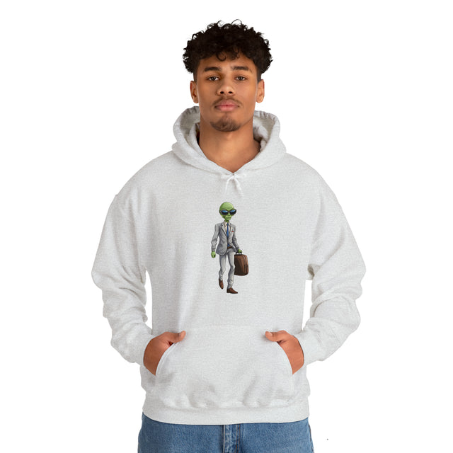 Galactic 9 to 5: The Cosmic Con Person Hoodie