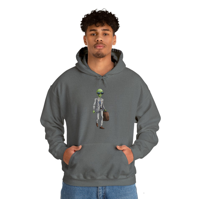 Galactic 9 to 5: The Cosmic Con Person Hoodie